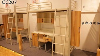 公寓家具组合定制公寓床上床下桌公寓床 铁床苏州厂家