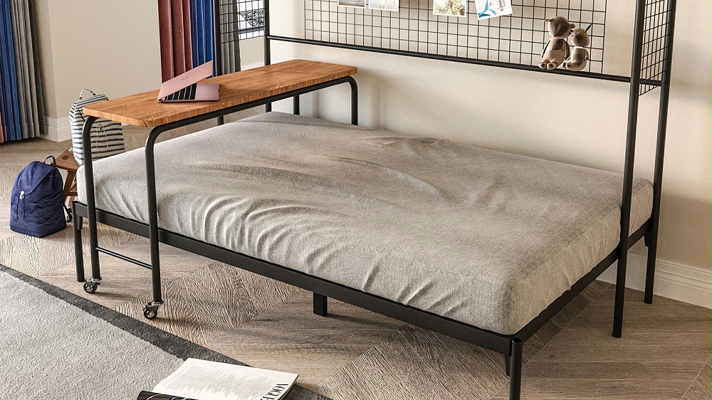 单身公寓组合床家用单层床组合单层铁艺床